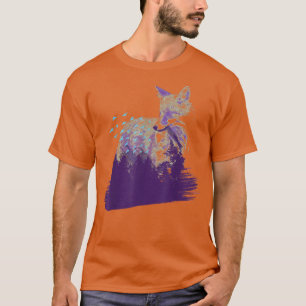 T-shirt Paysage forestier arctique Renard blanc Amoureux d