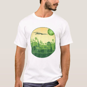 T-shirt Paysage forestier Faune Nature