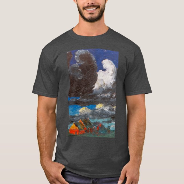 T-shirt Paysage, Frise du Nord | Emil Nolde | (Devant)