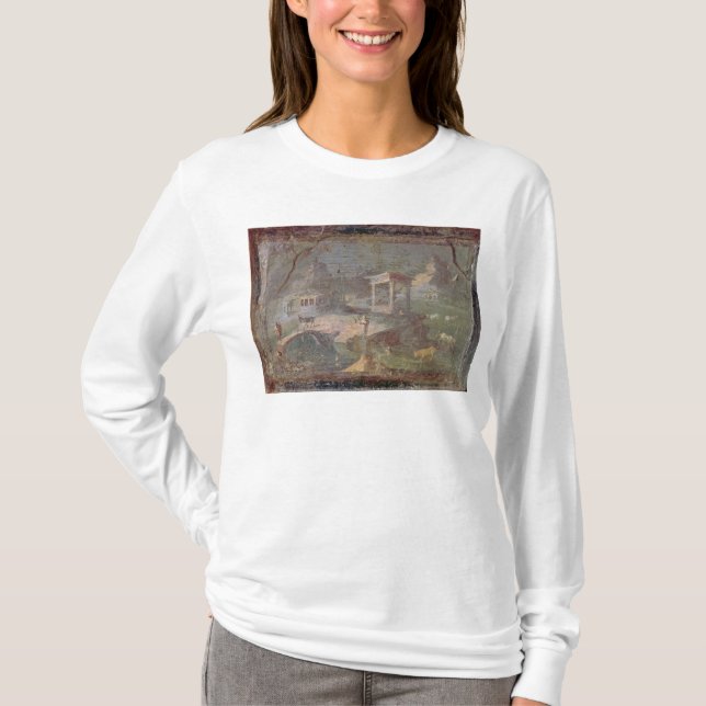 T-shirt Paysage idyllique, de Herculanum, (Devant)