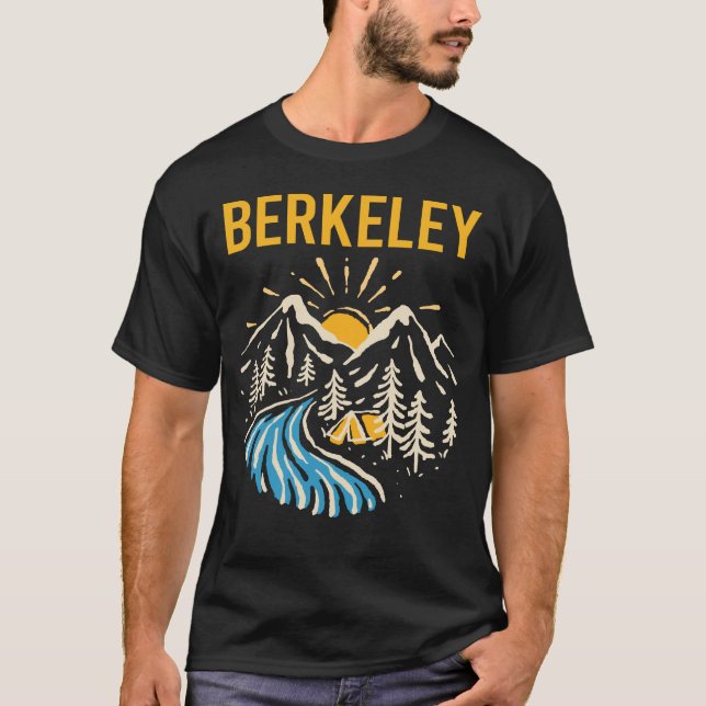 T-shirt Paysage naturel Berkeley (Devant)