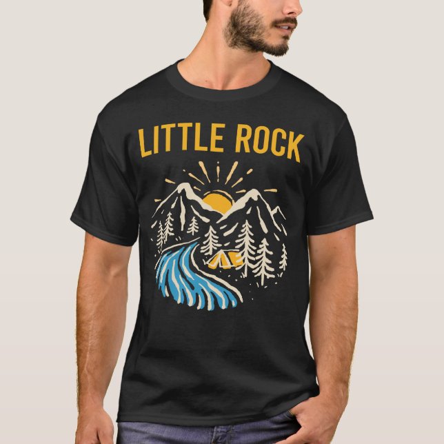 T-shirt Paysage naturel Little Rock (Devant)