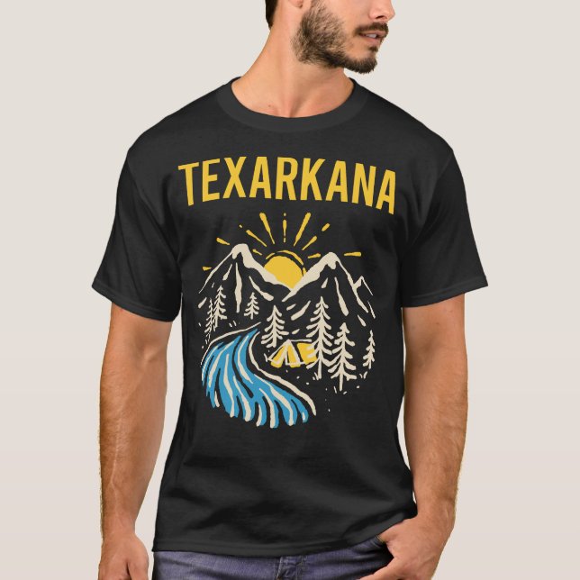 T-shirt Paysage naturel Texarkana (Devant)