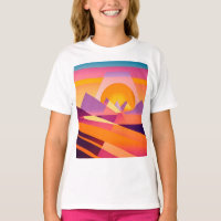 PAYSAGE NEO GEO SUNSET