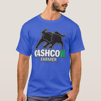 T-shirt Paysan de la vache à l'argent Farmer Millenaire Fa