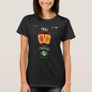 T-shirt Pb&j Appelle Mobile Phone Peanut Butter & Jell