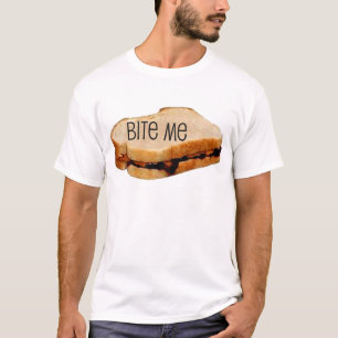 T-SHIRT PB&J "ME MORDENT" COPIE DE SANDWICH