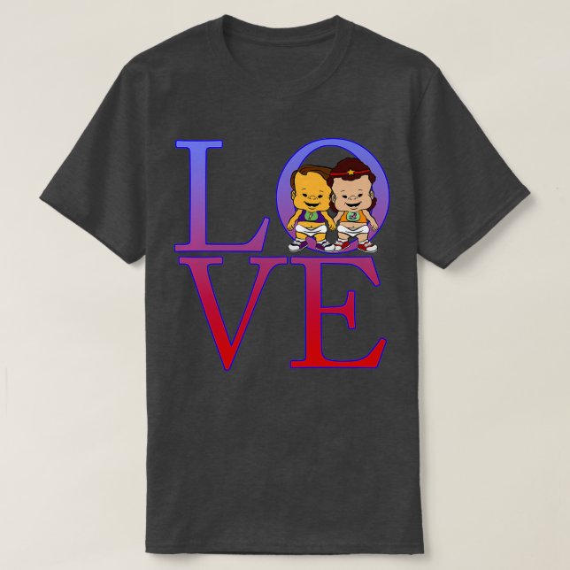 T-shirt PBTEEZ RB0149 Amour (Design devant)