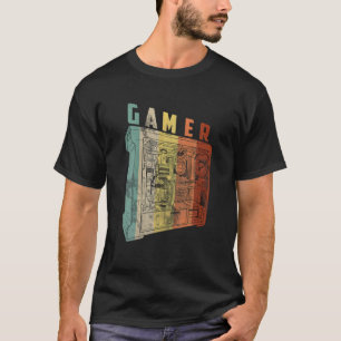 T-shirt PC Gamer Retro Jeu Vintage