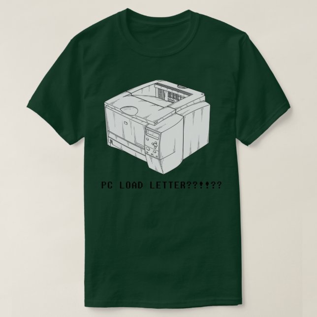T-shirt PC Load Letter (Design devant)