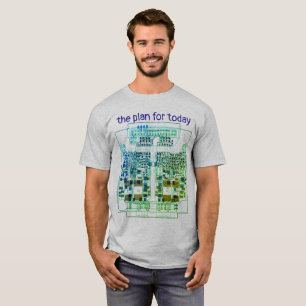 T-shirt PCB avec plan