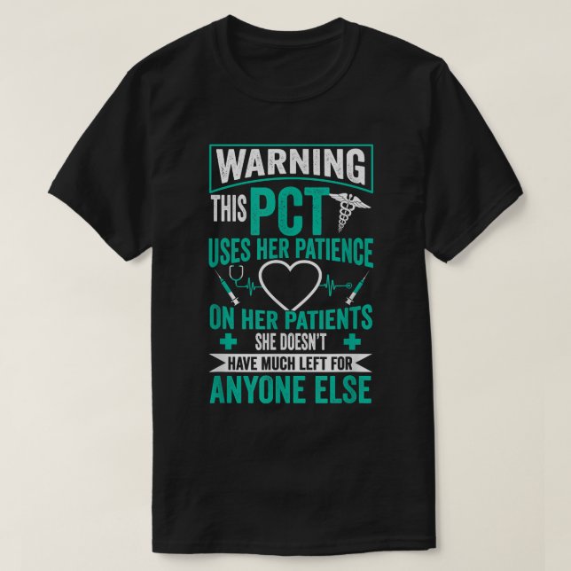 T-shirt PCT Nurse  (Design devant)