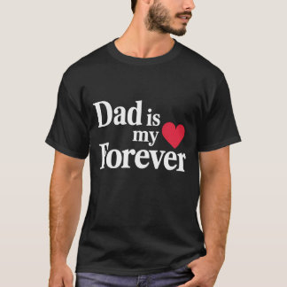 T-shirt PDA est ma chemise ❤️ pour toujours - Fête des Pèr
