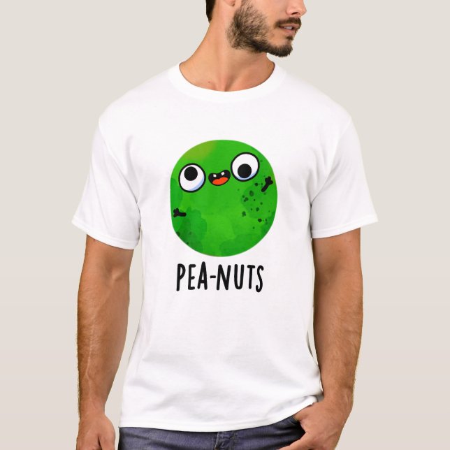 T-shirt Pea-noix drôle Crazy Pea Pun (Devant)