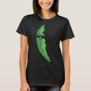 T-shirt Pea Pod Avec Lunettes De Soleil Costume Aimer Pois
