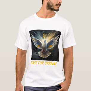 T-shirt Peace for Ukraine Trident United24