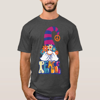 T-shirt Peace Gnome Garden Fairy