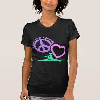 T-SHIRT PEACE-LOVE-ROWING