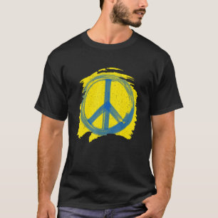 T-shirt Peace  No War Paint B