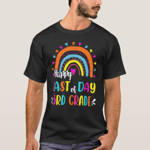 T-shirt Peace Out Troisième Année Dernière Jour De L'École