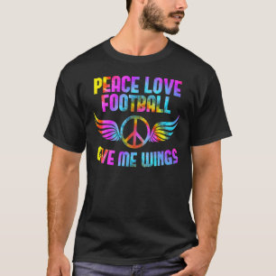 T-shirt Peace say American Football Team Peace Loo Foo