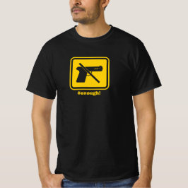 T-shirt Peace sign Enough End Gun Violence