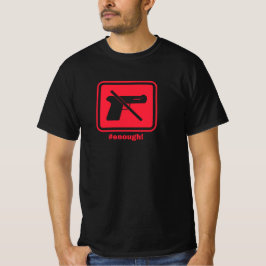 T-shirt Peace sign Enough End Gun Violence