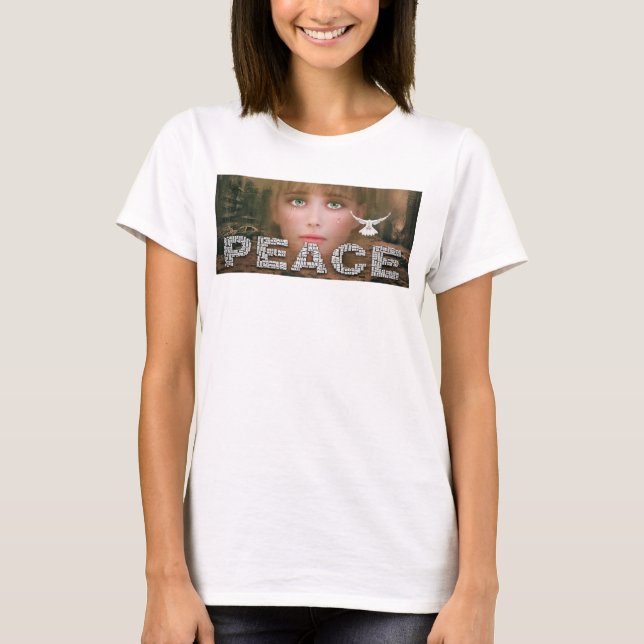 T-shirt Peace Women (Devant)