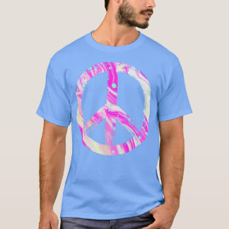 T-shirt PeaceLove Hippie cadeau
