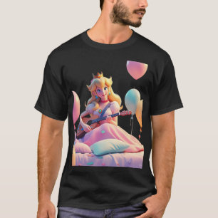 T-shirt Peach Dreams - Clairo Inspiré Lofi Album Tee