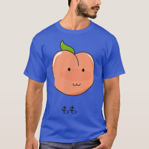 T-shirt Peach Momo Japonais Kawaii Otaku Style rose mignon