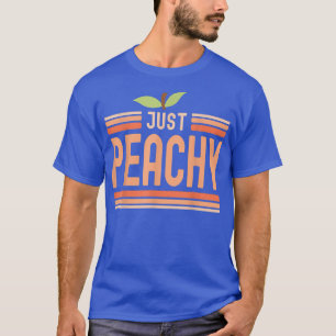 T-shirt Peacht Mignonne adorable Pêche d'été Poulet de nou