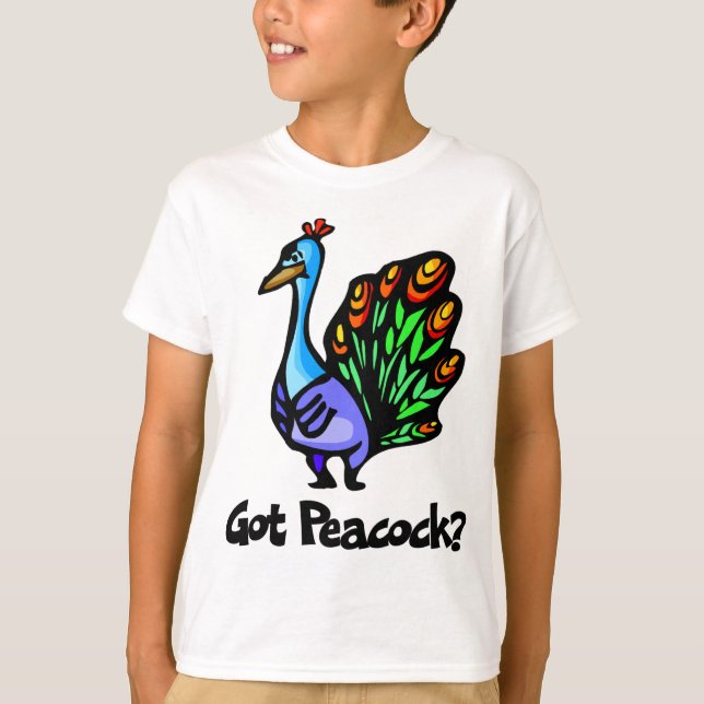 T-shirt Peacock (Devant)