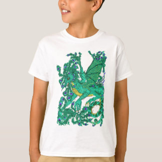 T-shirt Peacock Dragon
