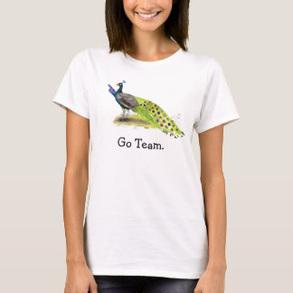 T-shirt Peacock Mariage Maid of Honor