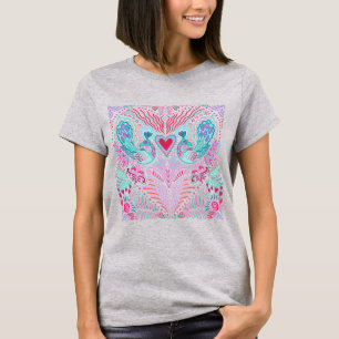T-shirt Peacock Valentine