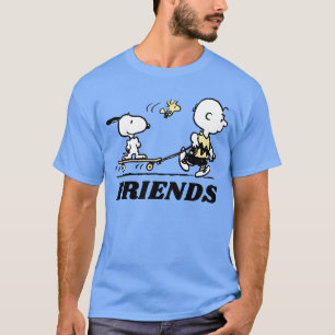T-shirt PEANUTS   Amis Patinage