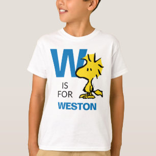 T-shirt PEANUTS   Bois de bois personnalisé