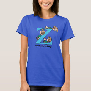 T-shirt Peanuts Peppermint Patty Endormie Z