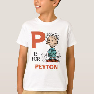 T-shirt PEANUTS   Stylo à pignon personnalisé