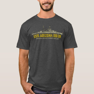 T-shirt Pearl Harbor USS Arizona BB39 1916