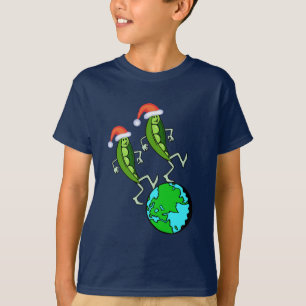 T-shirt Peas on Earth Holiday