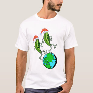 T-shirt Peas on Earth Holiday