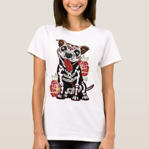 T-shirt Peau de sucre Pitbull pour les femmes, Homme Pitbu