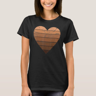 T-shirt Peau Tone Coeur Noir Histoire Melanin Afro Africai