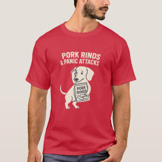 T-shirt Peaux de Porc & Crises de Panique | Dachshund Anxi