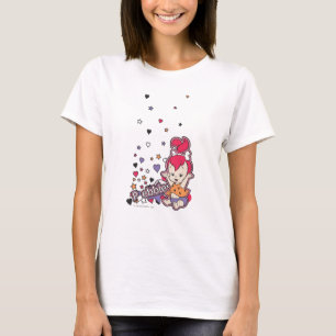 T-shirt PEBBLES™ Coeur pourpre