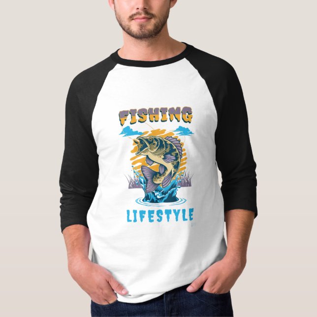 T-SHIRT PÊCHE (Devant)