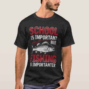 T-shirt Pêche à la basse humour amateur de poisson garçons