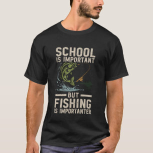 T-shirt Pêche à la basse Humour Amoureux du poisson Garçon